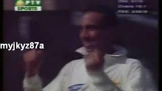 Mohammad Zahid vs  Navjot Sidhu - BOWLED Twice in a Row - (1st& 2nd ODI )Sahara Cup 1998