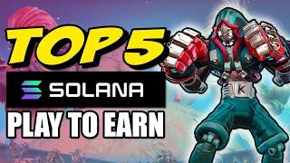 Top 5 Crypto Games On Solana Right Now!