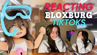 REACTING TO MY OLD BLOXBURG TIKTOKS! (evabl0x lore)