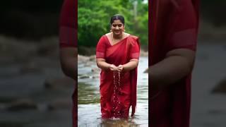 Stylish & Serene12:A beautiful Woman walking in River | Dubai Princess | #prettygirl  #dubaiprincess