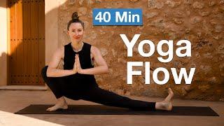 40 Min Yoga für jeden Tag  | Ganzkörper Flow für alle Level | Kraft & Flexibilität (Daily Yoga)