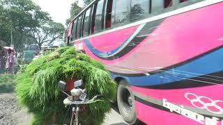 ব্রাহ্মণবাড়িয়ার নন্দনপুরে ধানের চারার হাট