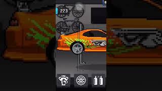 Paul walker supra MK4 build in pixel car racer