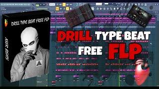 Drill Type Beat In Fl Studio [FREE FLP] Tutorial 2021 | Fl Studio 20