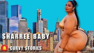 Sharree Baby  plus size wiki-curvy model bio & Try on haul-Body Positive