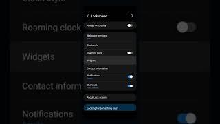 How To Enable Lock Screen Widgets in Samsung One UI