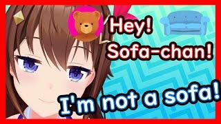 New nickname "Sofa-chan" - Tokino Sora【 Hololive ▷ Eng sub】