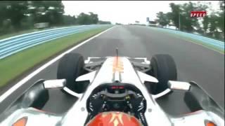 Tony Stewart Drives Lewis Hamiltons F1 car (FULL)