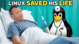 LINUX saved his life! // ft. Shawn Powers