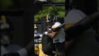 Jaylen Warren LOCKED IN  #Steelers #NFL #Shorts