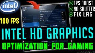 Intel HD Graphics Optimization For Gaming & Performance in 2020 | Best Setting For Intel HD Graphics