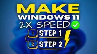 How To Make Windows 11 PC Faster ⤴️ 5 Steps To Speed Up Your Windows 11 System 