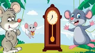 Hickory Dickory Dock | #19 | Jhujhumelon Nursery Rhymes & Kids Songs |most famous  Poem and catoon