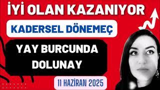 İLAHİ ADALET DOLUNAYI/ YAY BURCUNDA DOLUNAY VE BURÇLARA ETKİLERİ - 11 Haziran 2025 @Asudankendime