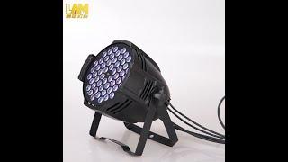 LAM Light 54pcs 3W RGB 3in1 Full Color LED Par Lights