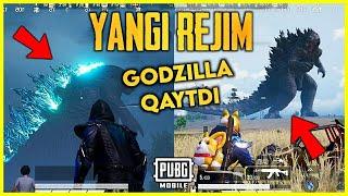 GODZILLA PUBG MOBILEDA  / NOODATIY REJIM, YANGI MAHLUQLAR / PUBG MOBILE UZ