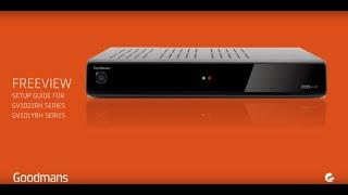 Goodmans Freeview HD Recorder - Setup Guide