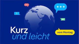 Deutsch lernen mit Videos | Kurz und leicht vom Montag 11.11.2024 | mit deutschen Untertiteln