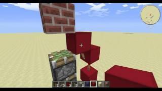 [Minecraft Tutorial] Подъём блока на 2 вверх