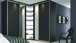 BEST 100 Modern Corner Wardrobe Design Ideas 2023 For Bedroom | Closet Corner Shelves Ideas