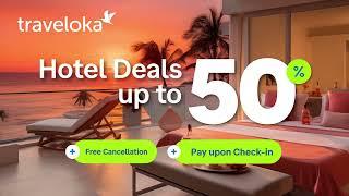 Traveloka Staycation up to 50% off discount