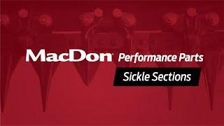 MacDon Performance Parts Sickle Sections