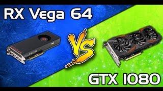 AMD RX Vega 64 vs GTX 1080