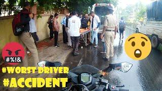 LIVE CRASH | Bike Accident | Worst Driver's | KTM RC200 2019 | - Er' MotoVLog