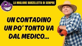 LA MIGLIORE BARZELLETTA DI SEMPRE | Il contadino e il trattore | Ridere a Crepapelle