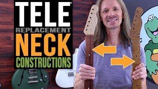 Warmoth's 5 Tele® Replacement Neck Constructions