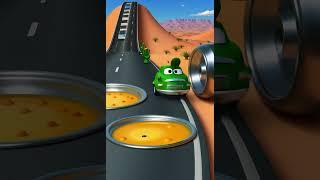 Cars vs  Dessert Defense System – They Look Sweet But They SLAP #shorts #beamngdrive #automobile