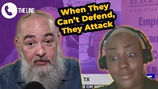 Theist Caller Resorts to Attacks After a Complete FAILURE | Matt Dillahunty & Mandisa Thomas