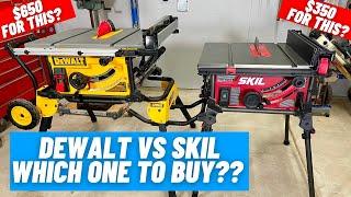 Skil vs DeWALT  ||  Side By Side Comparison