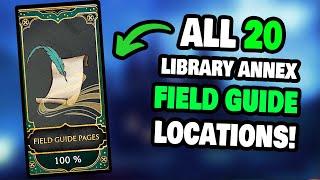 All 20 Field Guide Page Locations in The Library Annex in Hogwarts Legacy! (STEP-BY-STEP)