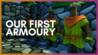  Our First Armoury! | Let's Play Founders Fortune Ep. 05