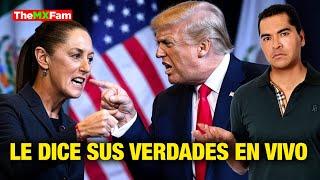 Sheinbaum Pone En Su Lugar A Trump: Evita Otro Duro Golpe Vs México | TheMXFam