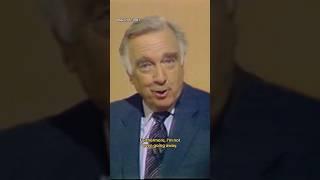 From the archives: Walter Cronkite signs off as anchorman of "CBS Evening News" #shorts