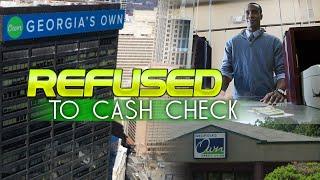 Georgia's Own Credit Union Refused To Cash A Cashier's Check Of Their Own Black Customer