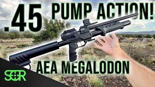 MORE POWER than .45 ACP! the AEA MEGALODON .45 CAL