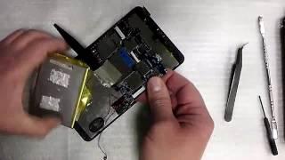 Планшет IRBIS HIT TZ49 - замена LCD -  разборка / replace LCD - disassembling