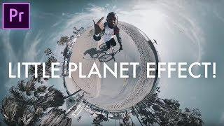 How to Create a TINY PLANET Effect in Adobe Premiere Pro (GoPro Omni 360° VR Cam Tutorial)