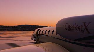 The Citation X in X-Plane 12 – Official Trailer