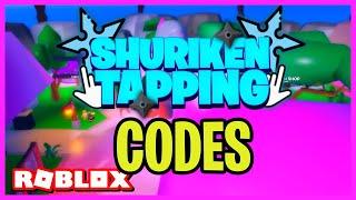 ROBLOX SHURIKEN TAPPING CODES!