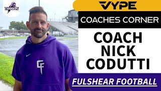 Coaches Corner: Fulshear High School Football Coach Nick Codutti