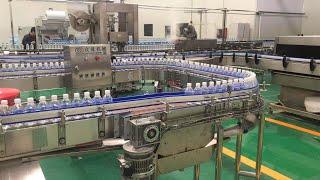 COMPLETE JUICE FILLING LINE WITH WASHING FILLING CAPPING LABELING PACKING MACHINE