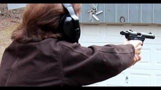 Shooting Ruger 22 45 Mark III by the TheLighthouseLady