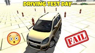 CAR DRIVING TEST DAY INDIAN BIKES DRIVING 3D