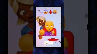 🩸‍️ Hairdressers don't mess around #digitalart #emojichallenge #funny #shorts