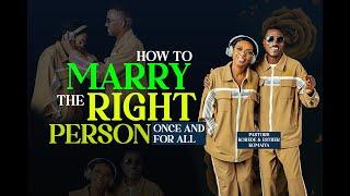 How To Marry The Right Person Once & For All || 15-09-2024