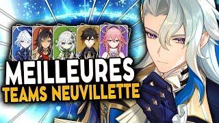 Guide MEILLEURES TEAMS NEUVILLETTE 2024 ! Genshin Impact